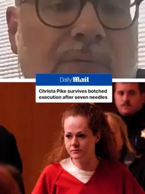 Christa Pikes survives seven needles in execution