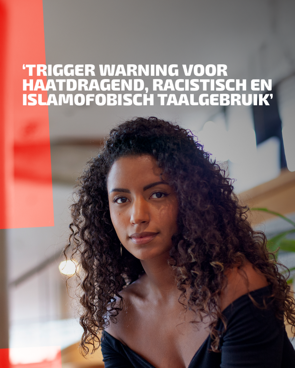 Chaira Koops: &lsquo;Trigger warning voor haatdragend, racistisch en islamofobisch taalgebruik&rsquo;