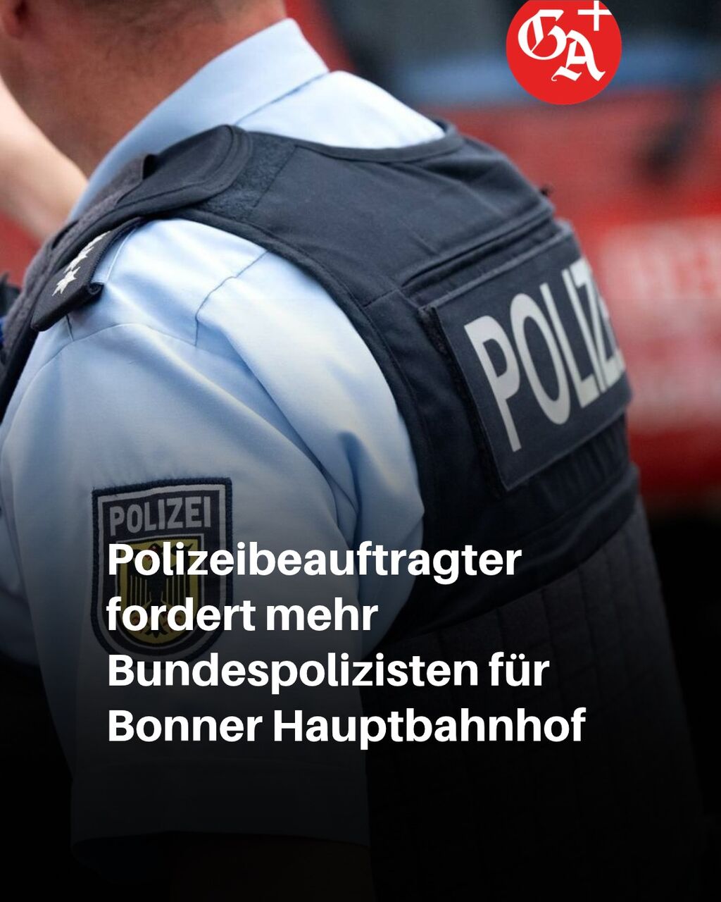 Forderung nach mehr Bundespolizisten f&uuml;r Bonner Hbf