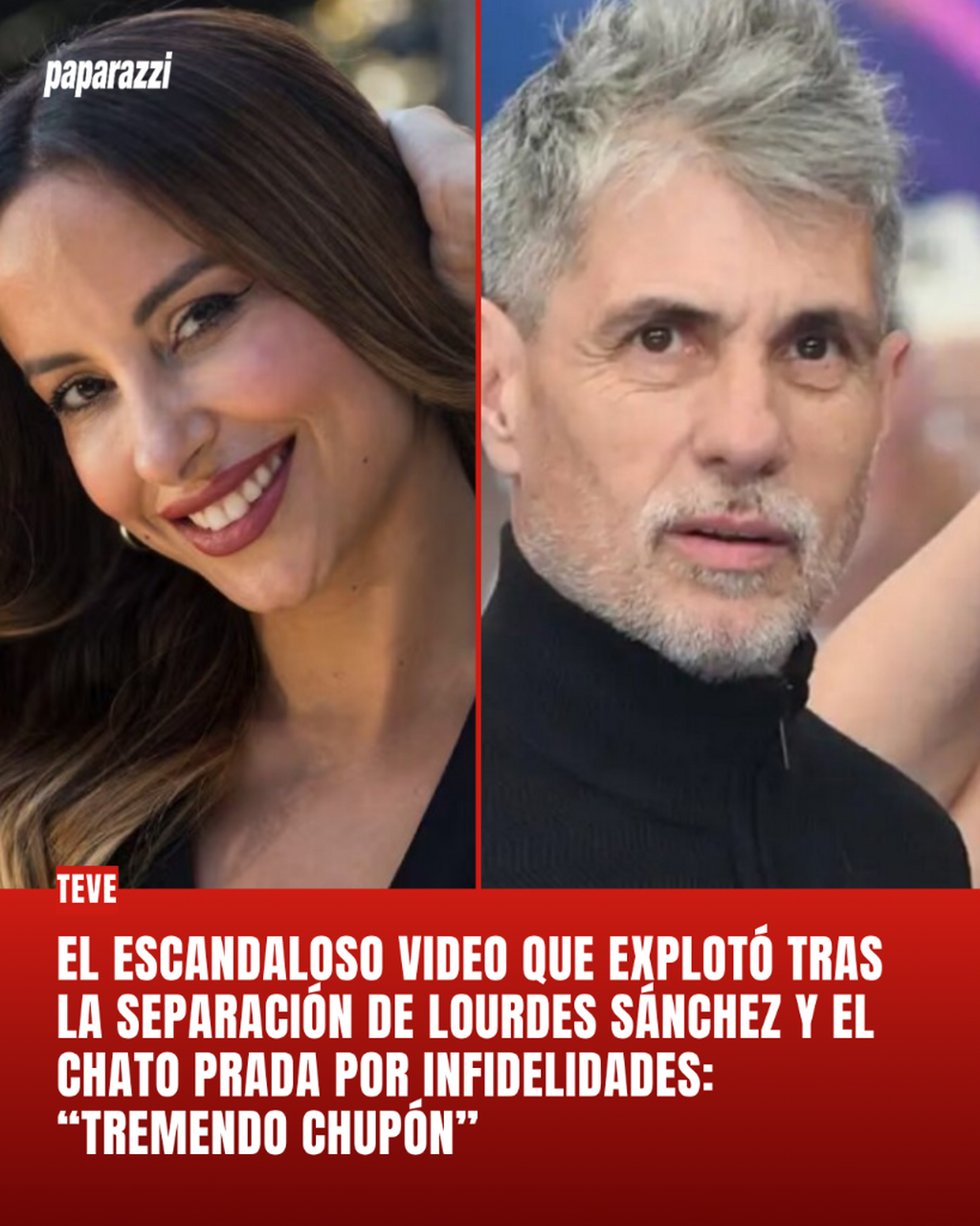 El video que explot&oacute; tras la separaci&oacute;n de Lourdes S&aacute;nchez y el Chato Prada por infidelidades: &ldquo;Tremendo chup&oacute;n&rdquo;
