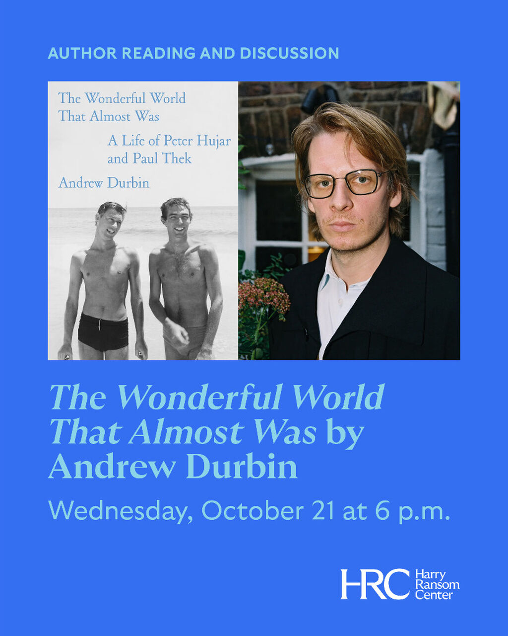 Author Reading with Andrew Durbin