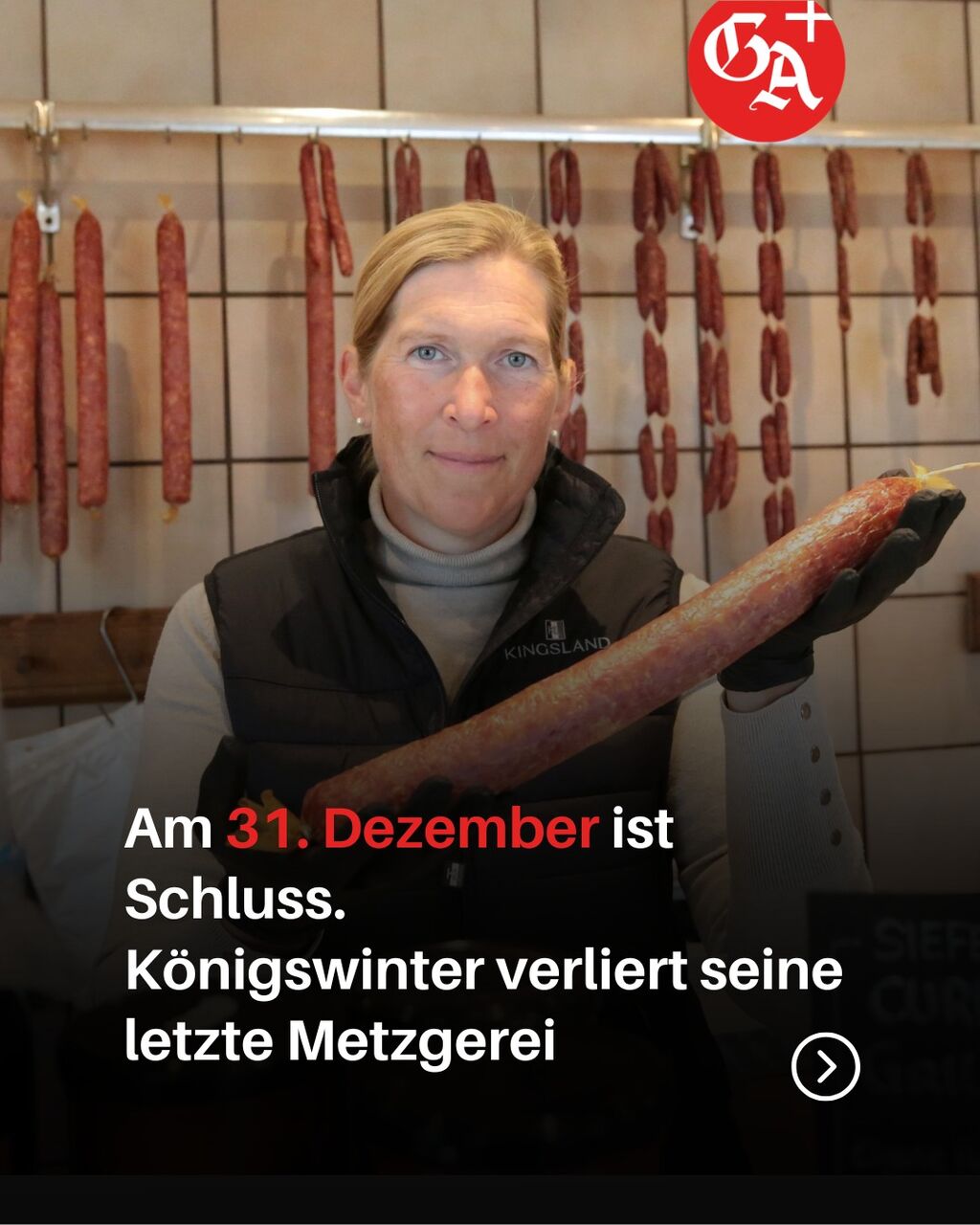 Landmetzgerei Klein schlie&szlig;t zum Jahresende