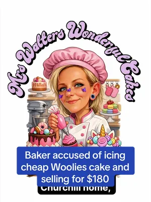Baker accused of passing off cheap Woolies cake