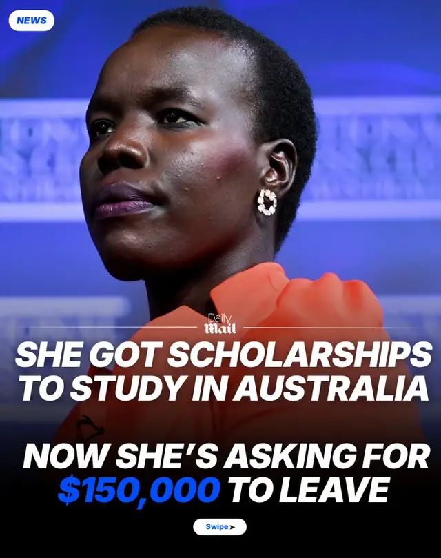Refugee given three scholarships in Australia wants $150k to 'recover'