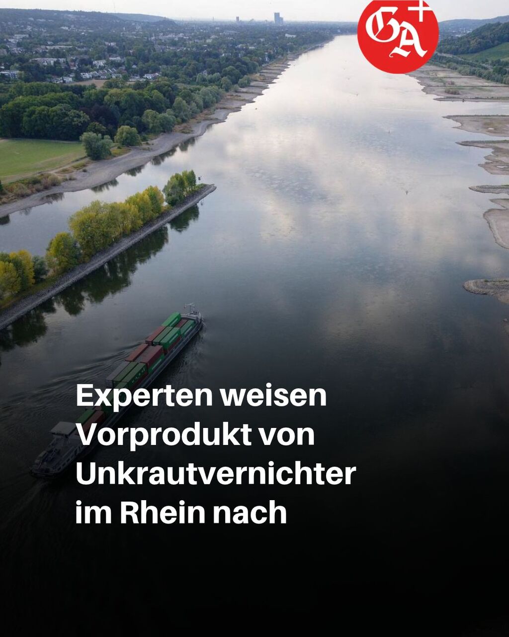 Chemikalie in Rhein