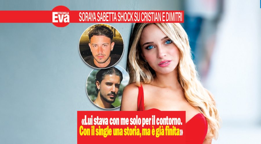 Soraya Sabetta shock, cosa &egrave; successo con Cristian e Dimitri