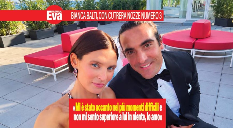 Bianca Balti, ecco le nozze numero 3 con Alessandro Cutrera