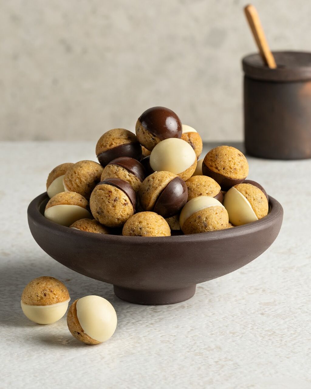 Chocolate chip cookie balls
