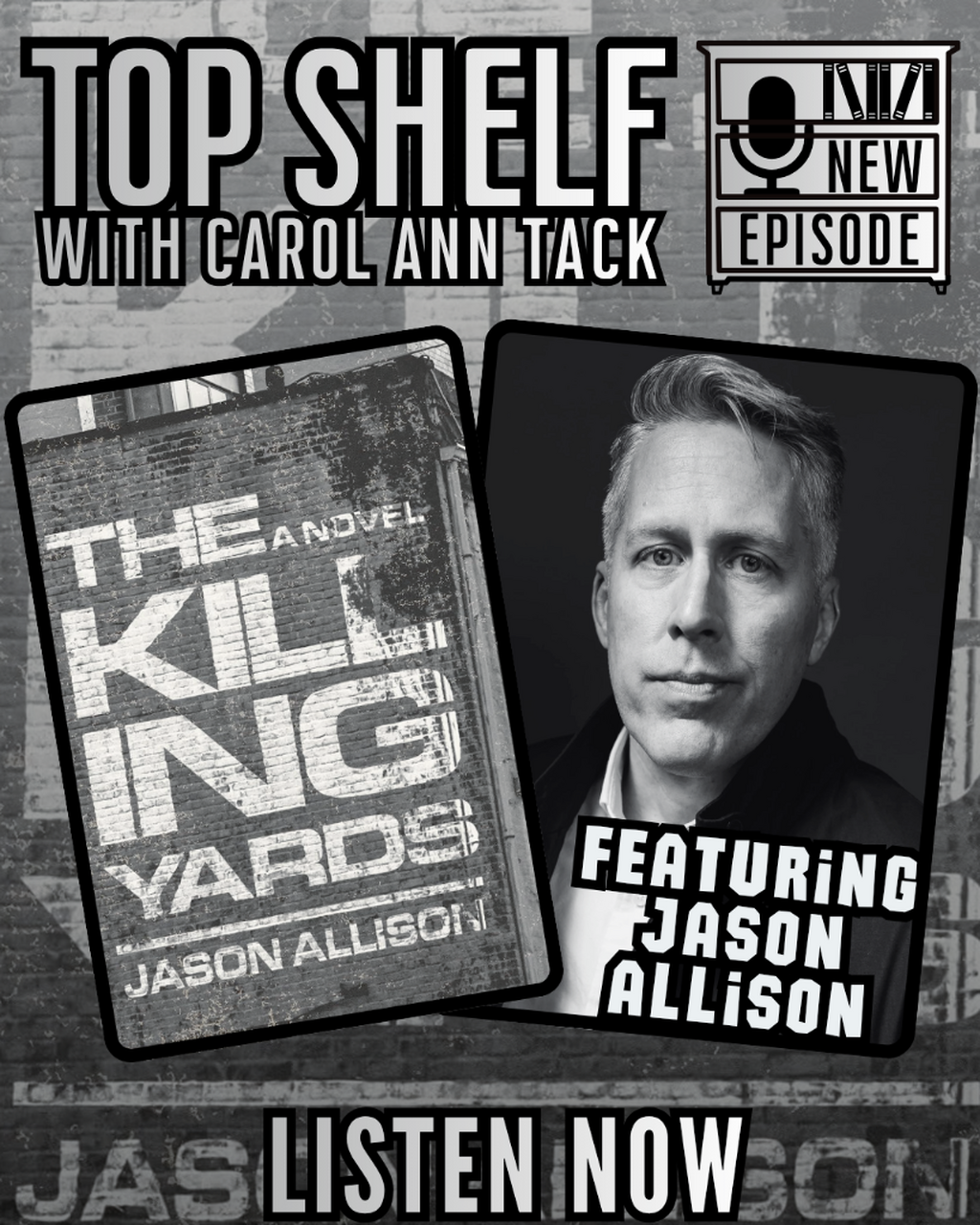 E181: Interview with Jason Allison, author of The Killing Yards