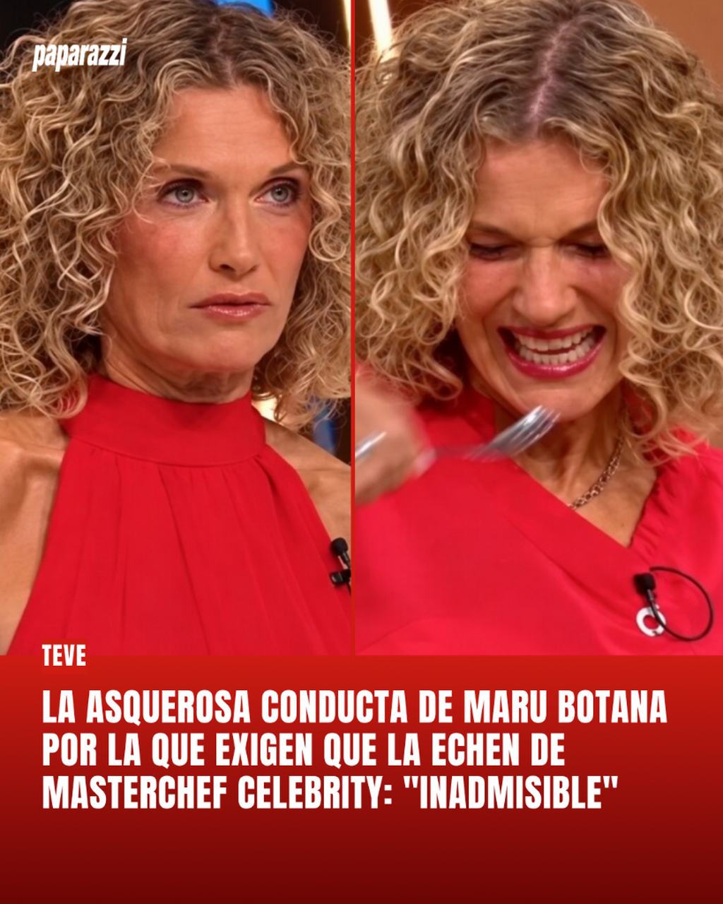 La asquerosa conducta de Maru Botana por la que exigen que se vaya de MasterChef Celebrity: "Inadmisible"