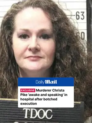 Christa Pike 'awake and speaking' after botched execution
