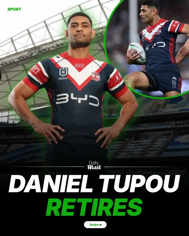 Daniel Tupou retires