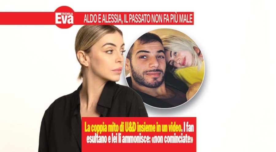 Alessia Cammarota e Aldo Palmeri, un video insieme al bacio