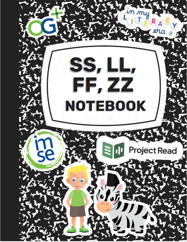 Free IMSE & Project Read Packet (ss, ll, ff, zz notebook)