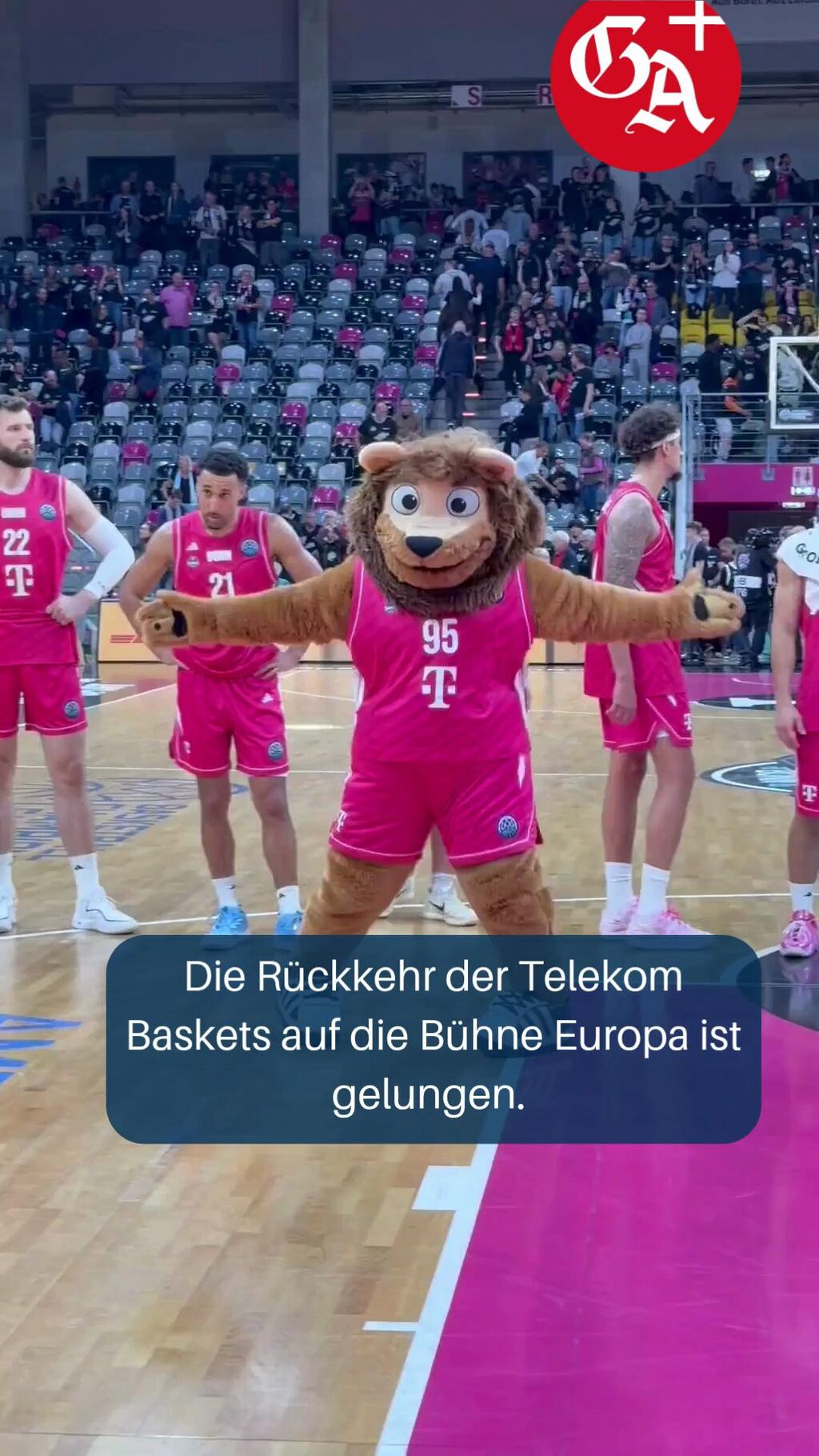 Telekom Baskets kehren mit Sieg nach Europa zur&uuml;ck