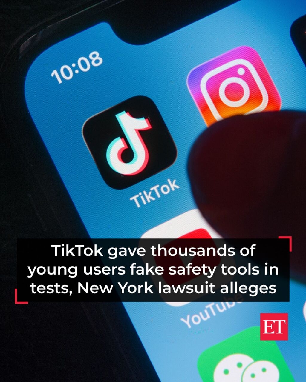 TikTok gave thousands of young users fake safety tools in tests, New York lawsuit alleges