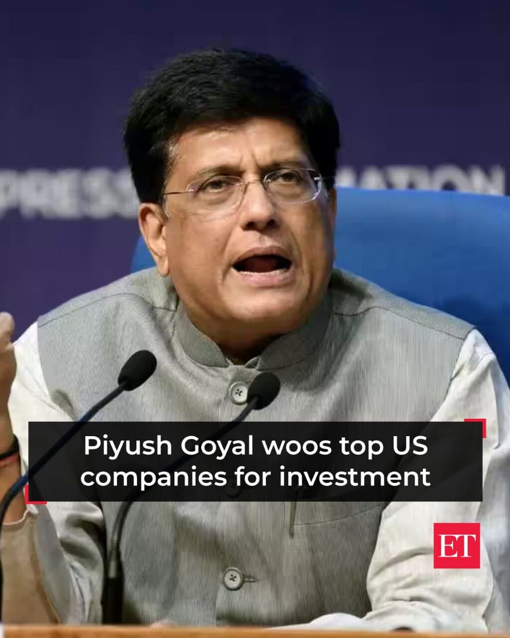 Piyush Goyal woos top US companies for investment