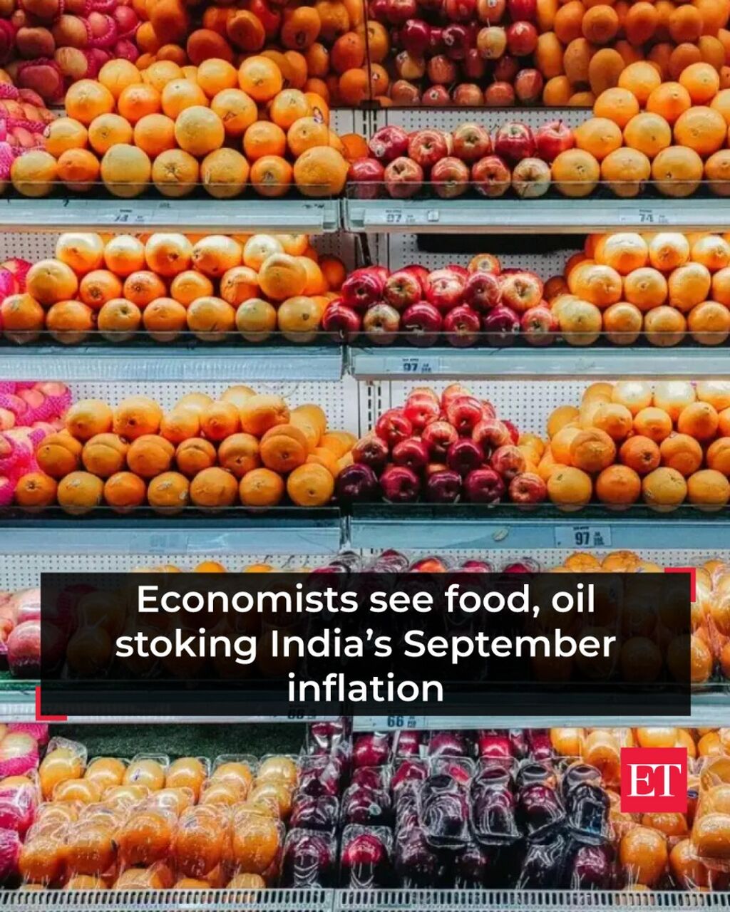 Economists see food, oil stoking India&rsquo;s September inflation
