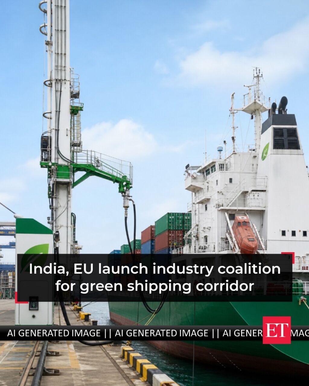 India, EU launch industry coalition for green shipping corridor