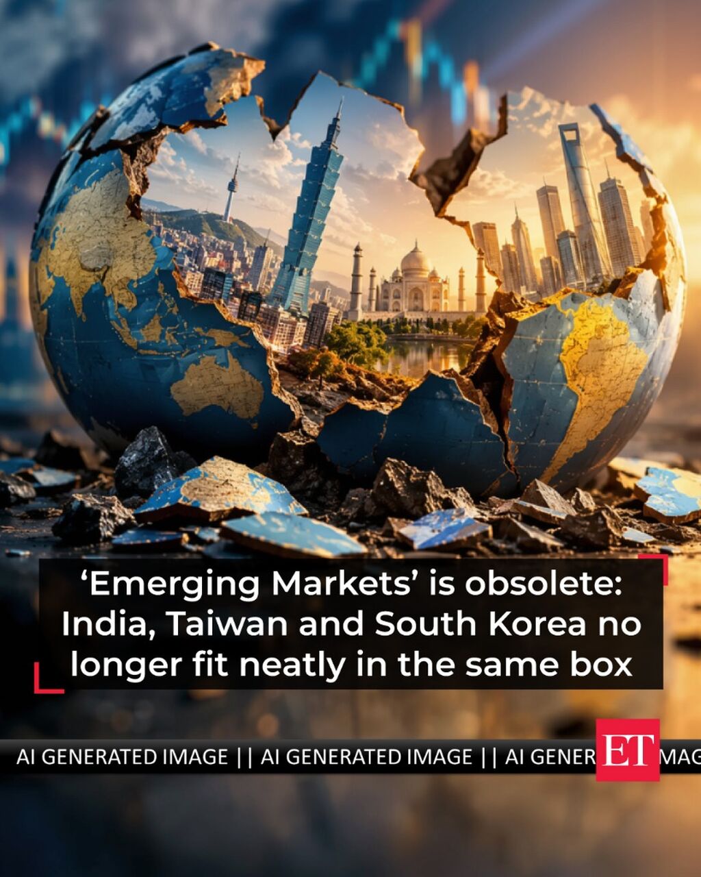 &lsquo;Emerging Markets&rsquo; is obsolete: India, Taiwan and South Korea no longer fit neatly in the same box - The Economic Times