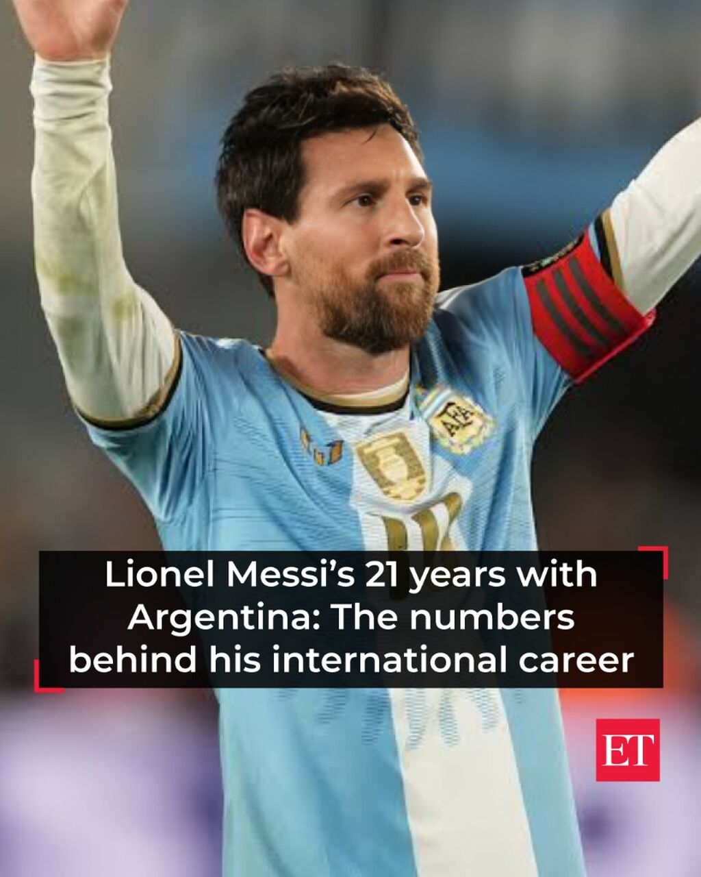 Lionel Messi&rsquo;s 21 years with Argentina: The numbers behind his international career