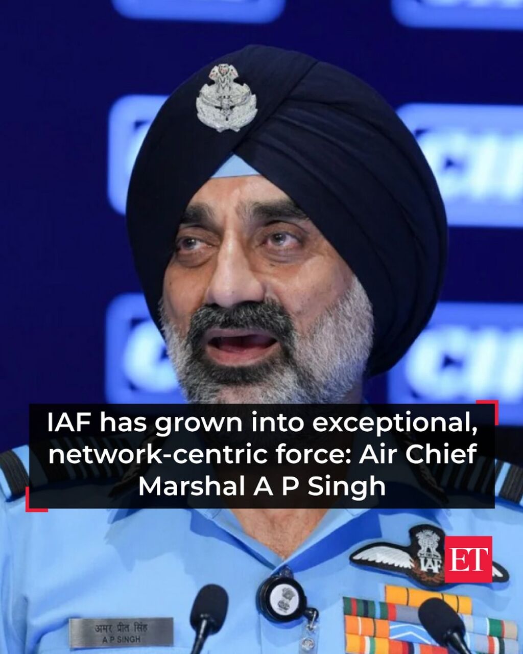 IAF has grown into exceptional, network-centric force: Air Chief Marshal A P Singh