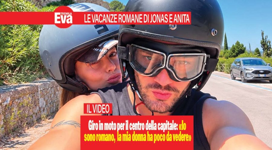 Anita Mazzotta, le dolci vacanze romane con Jonas Pepe