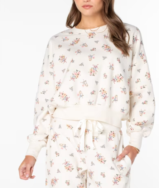 Celebrity Pink Oversized Sweatshirt