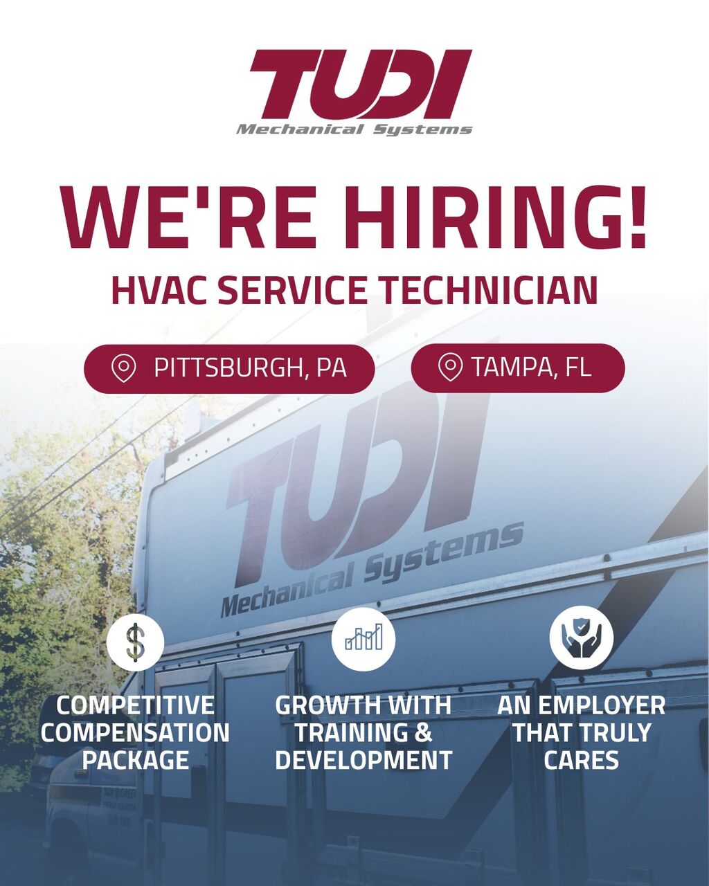 Service Tech: Tampa & Pittsburgh