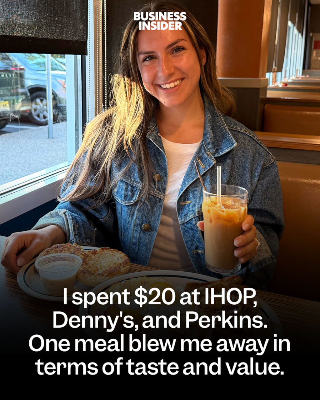 I spent $20 at IHOP, Denny's, and Perkins. One meal blew me away in terms of taste and value.
