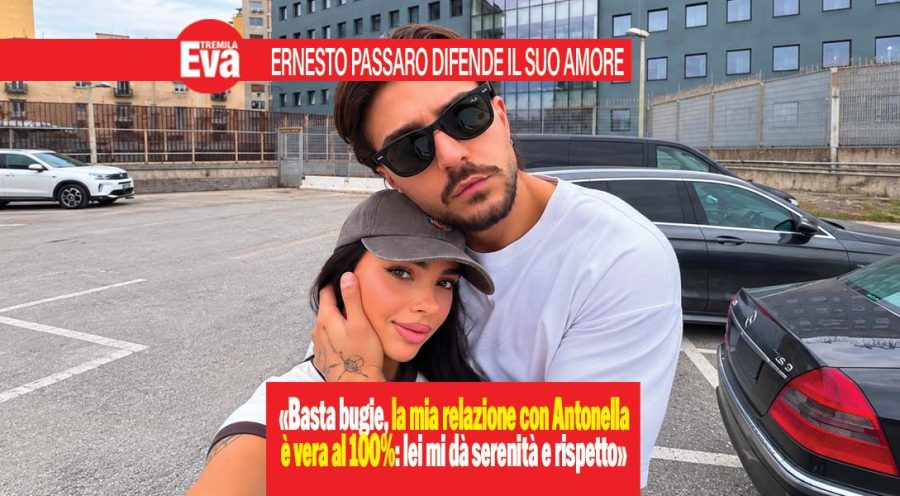 Ernesto Passaro difende il nuovo amore con Antonella Masucci