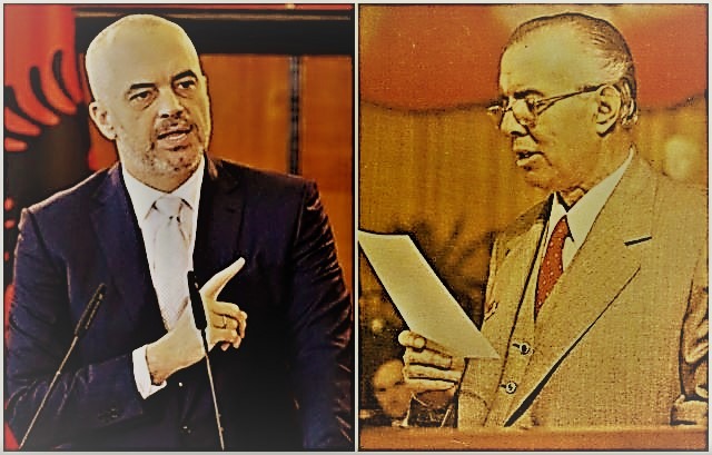 Pse shqiptar&euml;t kan&euml; nisur ta th&euml;rrasin Edi Ram&euml;n "Enver"?