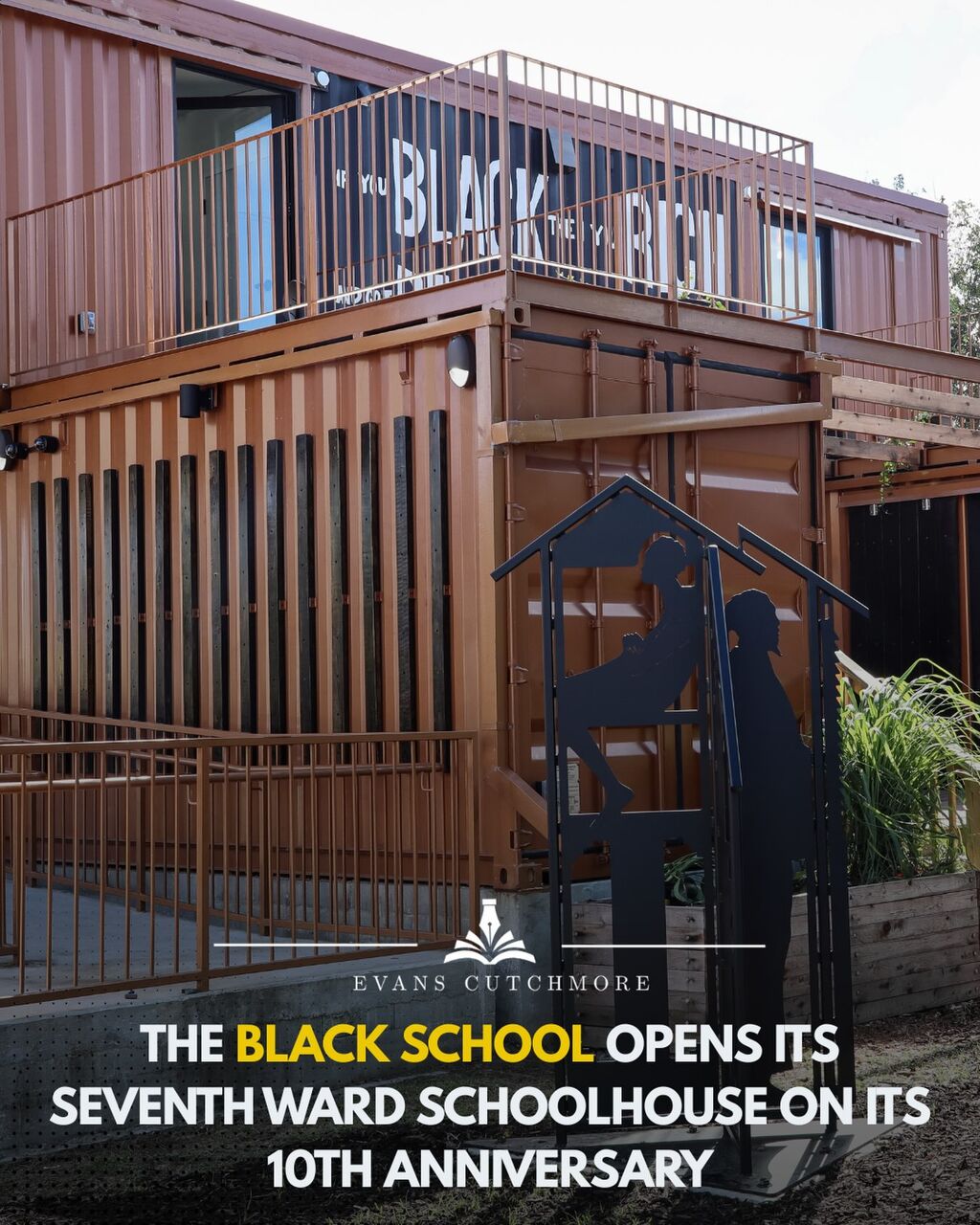 The Black School Opens Its Seventh Ward Schoolhouse on Its 10th Anniversary