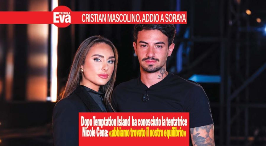 Cristian Mascolino, dopo Soraya riparte con Nicole Cena