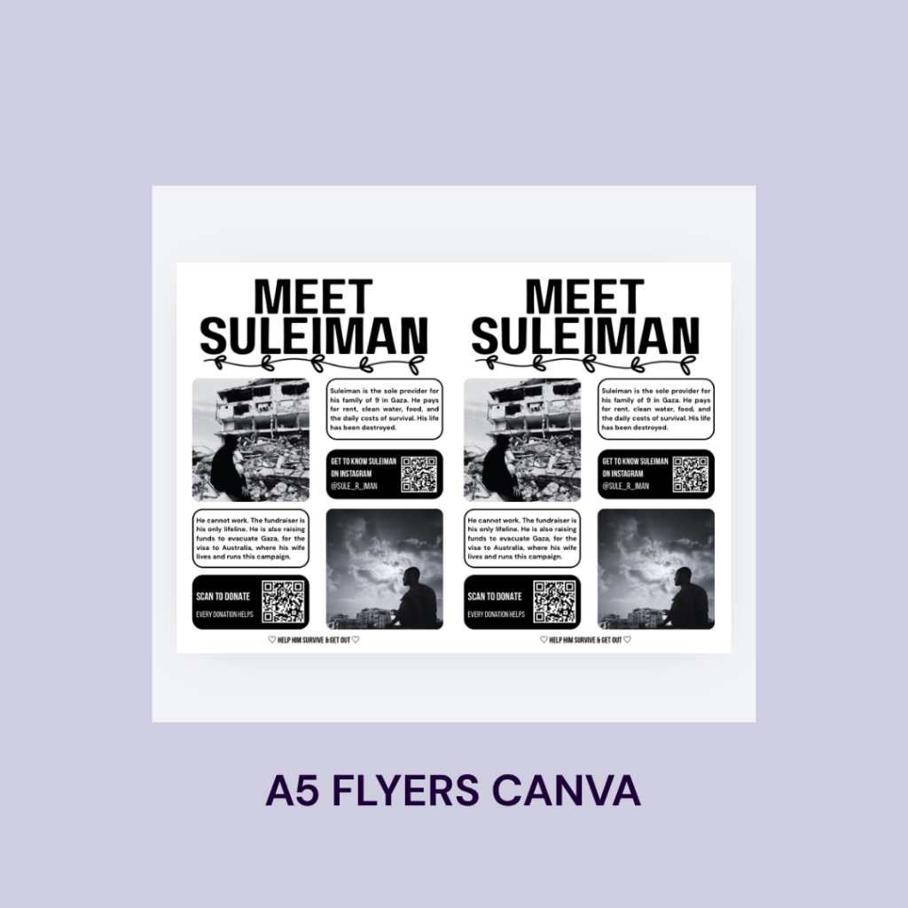 A5 Flyer for Suleiman - Canva