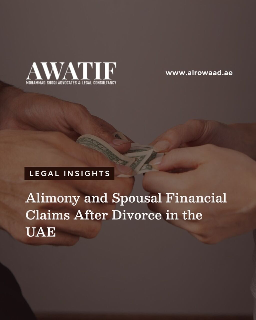 Alimony and Spousal Financial Claims After Divorce in the UAE