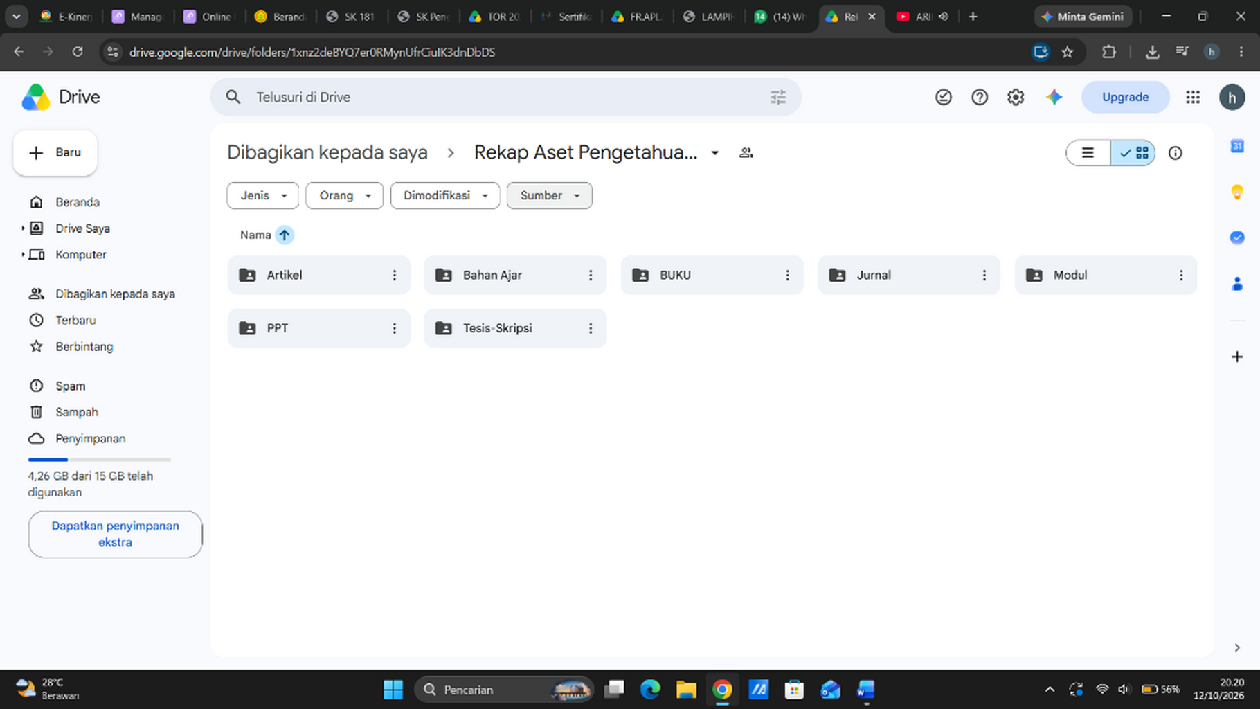 Rekap Aset Pengetahuan BBPP Kupang