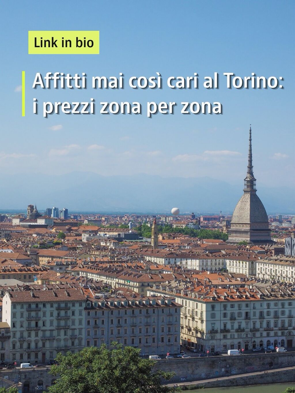 Affitti mai cos&igrave; cari a Torino, +5,6% nel III trimestre 2026