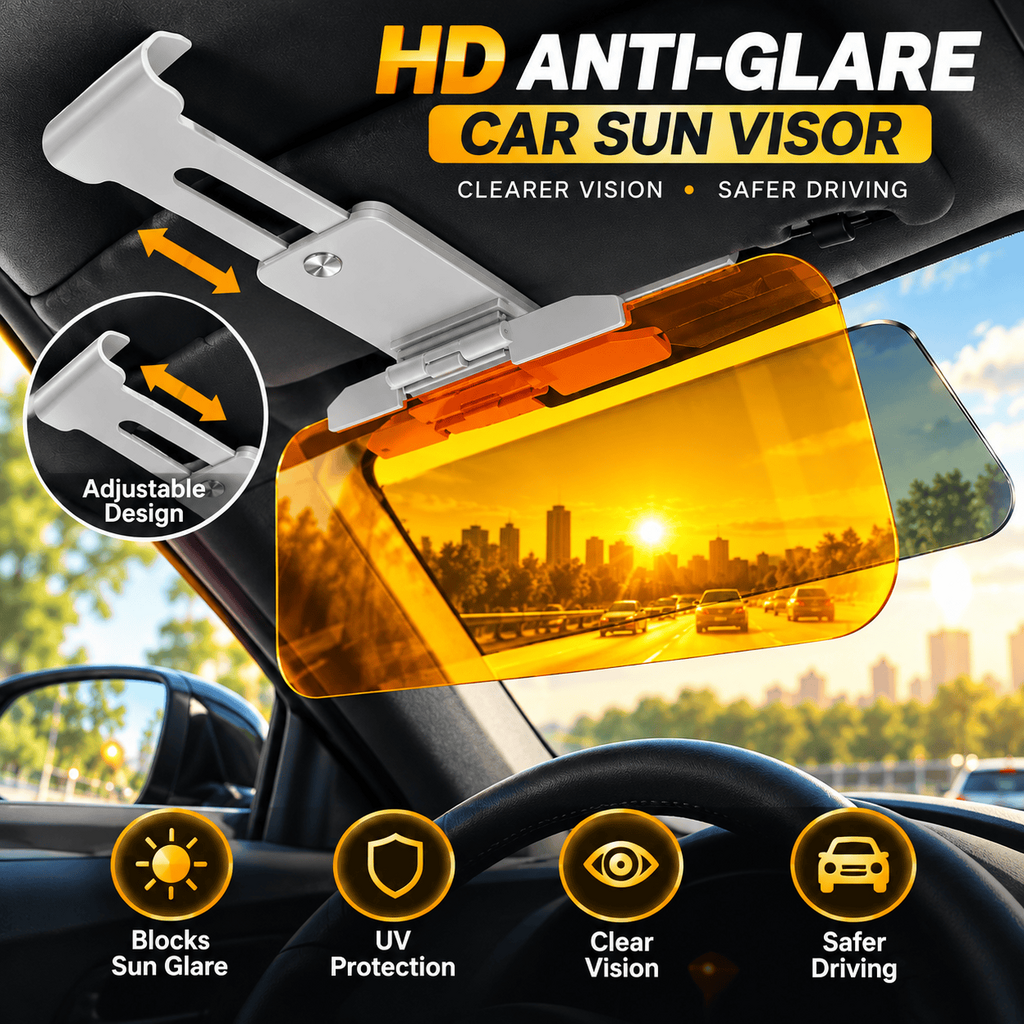 Anti-Glare Car Sun Visor ☀️