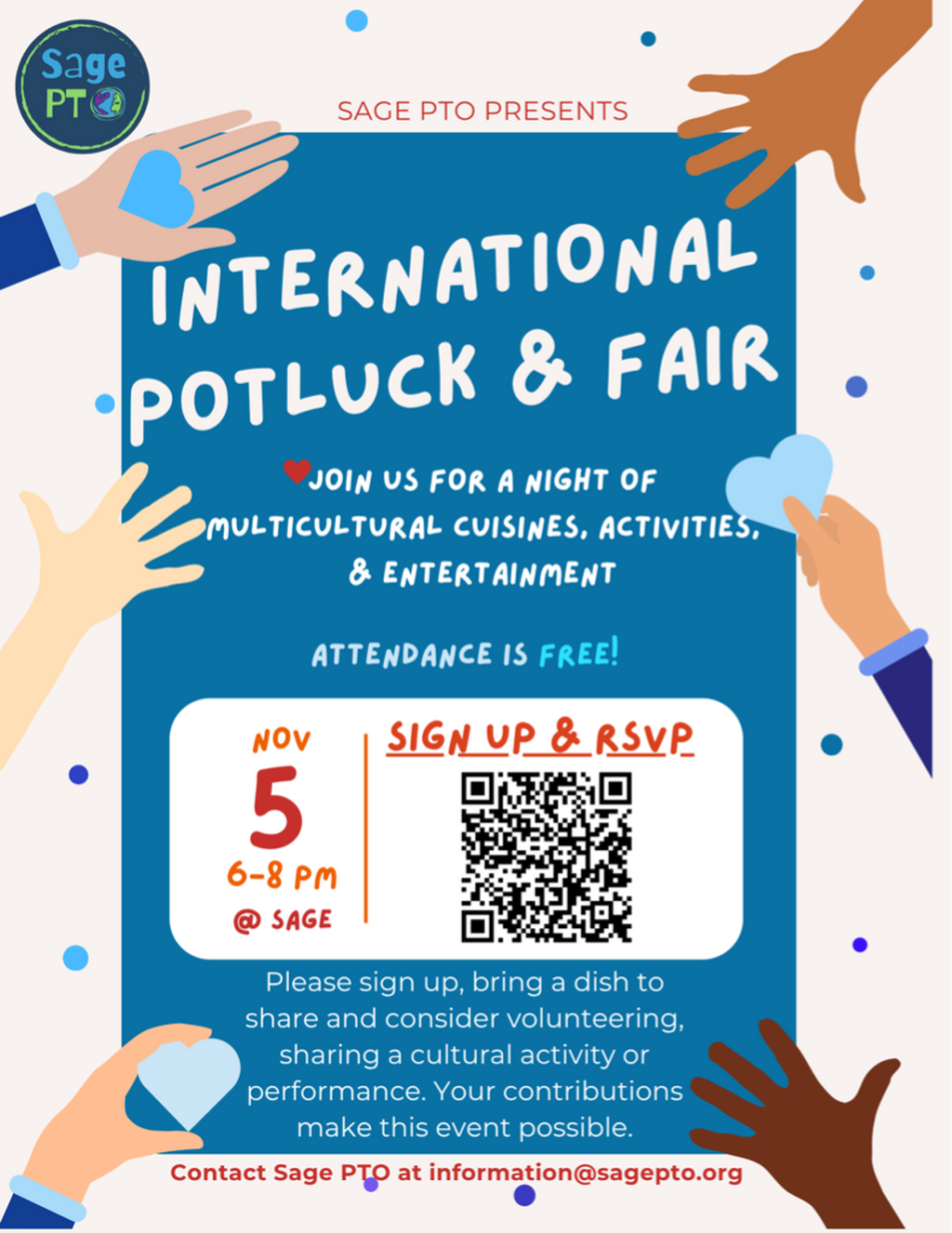 International Potluck & Fair Signup