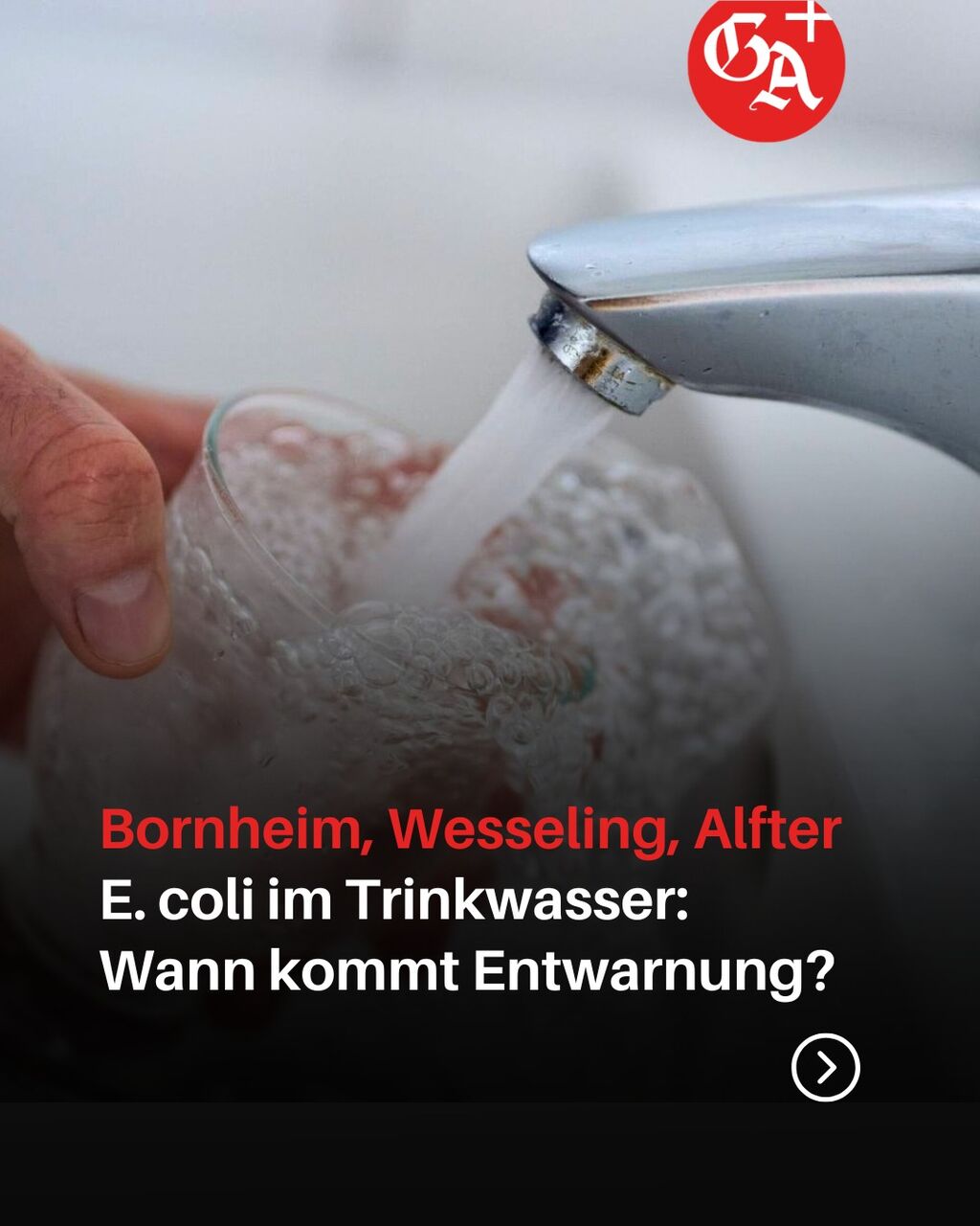 E.coli-Bakterien im Wasserwerk &ndash; bald Entwarnung?