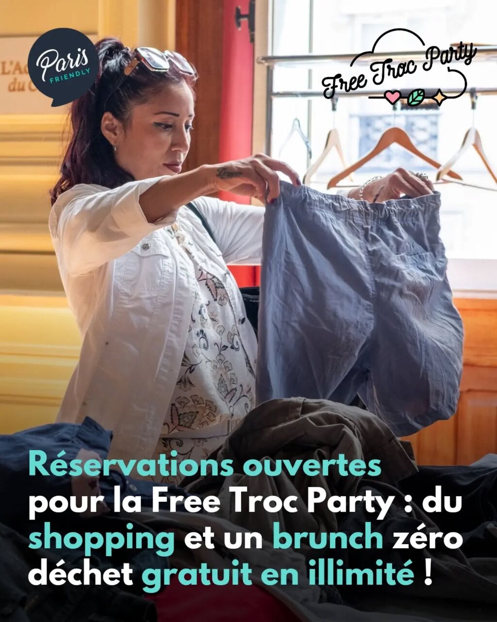 Vous apportez un pull, vous repartez avec trois livres. Gratuit, et les r&eacute;servations sont ouvertes.