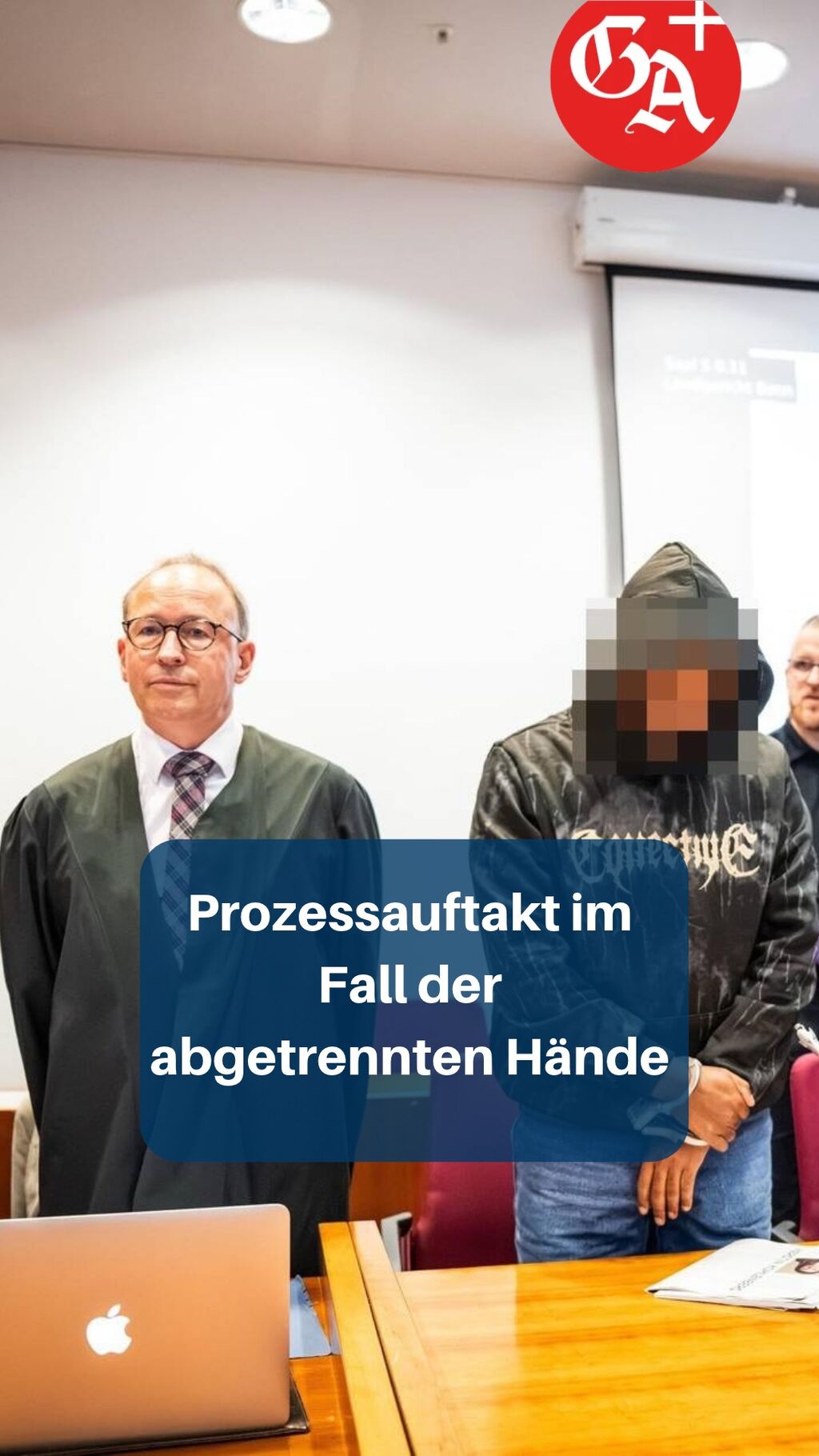 Prozessauftakt im Fall der abgetrennten H&auml;nde