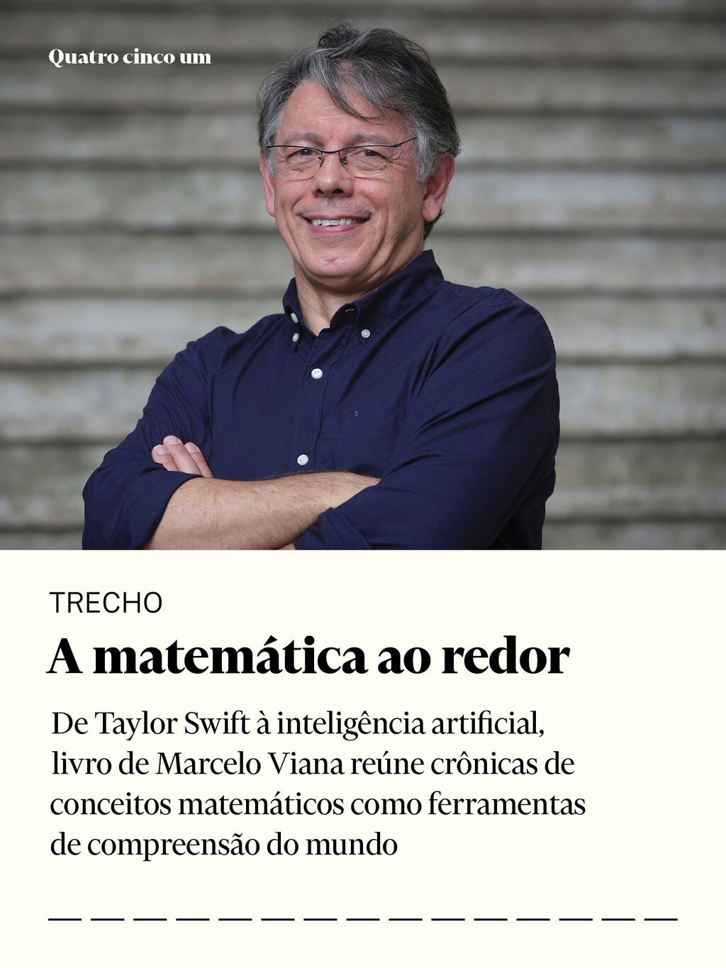 TRECHO |  A matem&aacute;tica ao redor