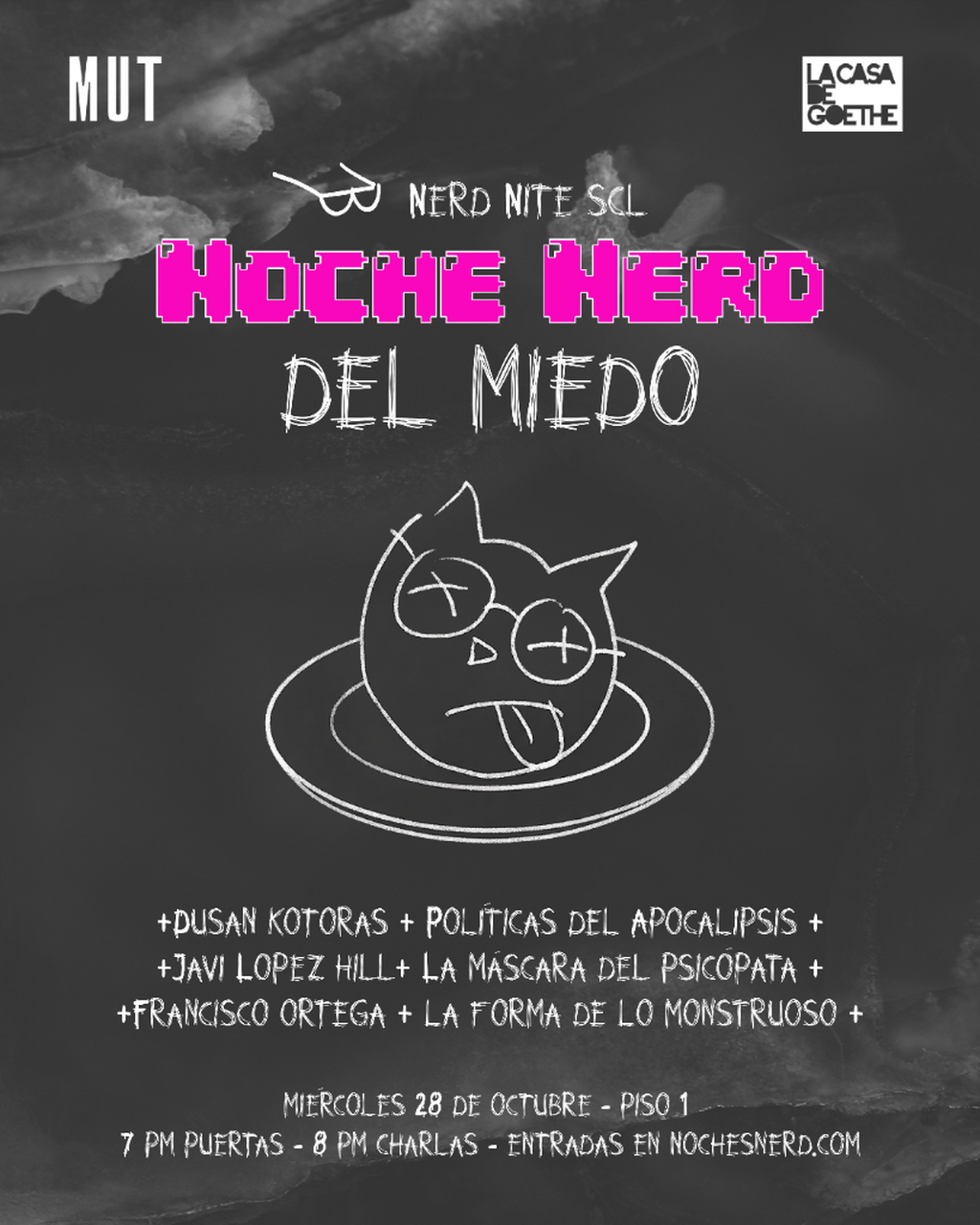 Noche Nerd Del Miedo