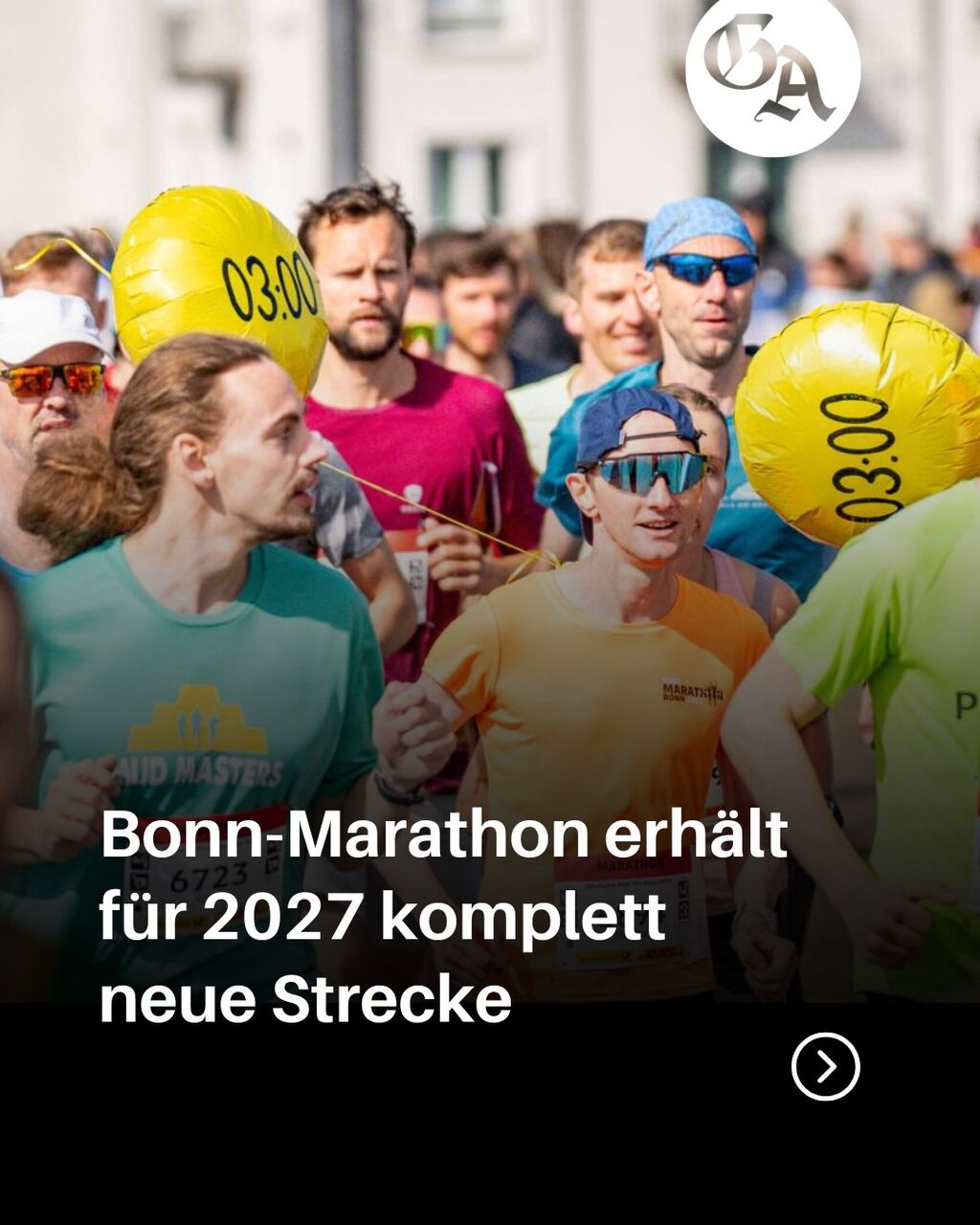 Bonn-Marathon erh&auml;lt neue Strecke