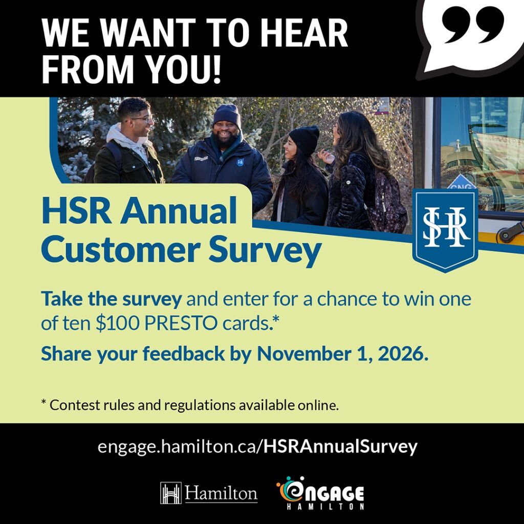 HSR Annual Customer Survey