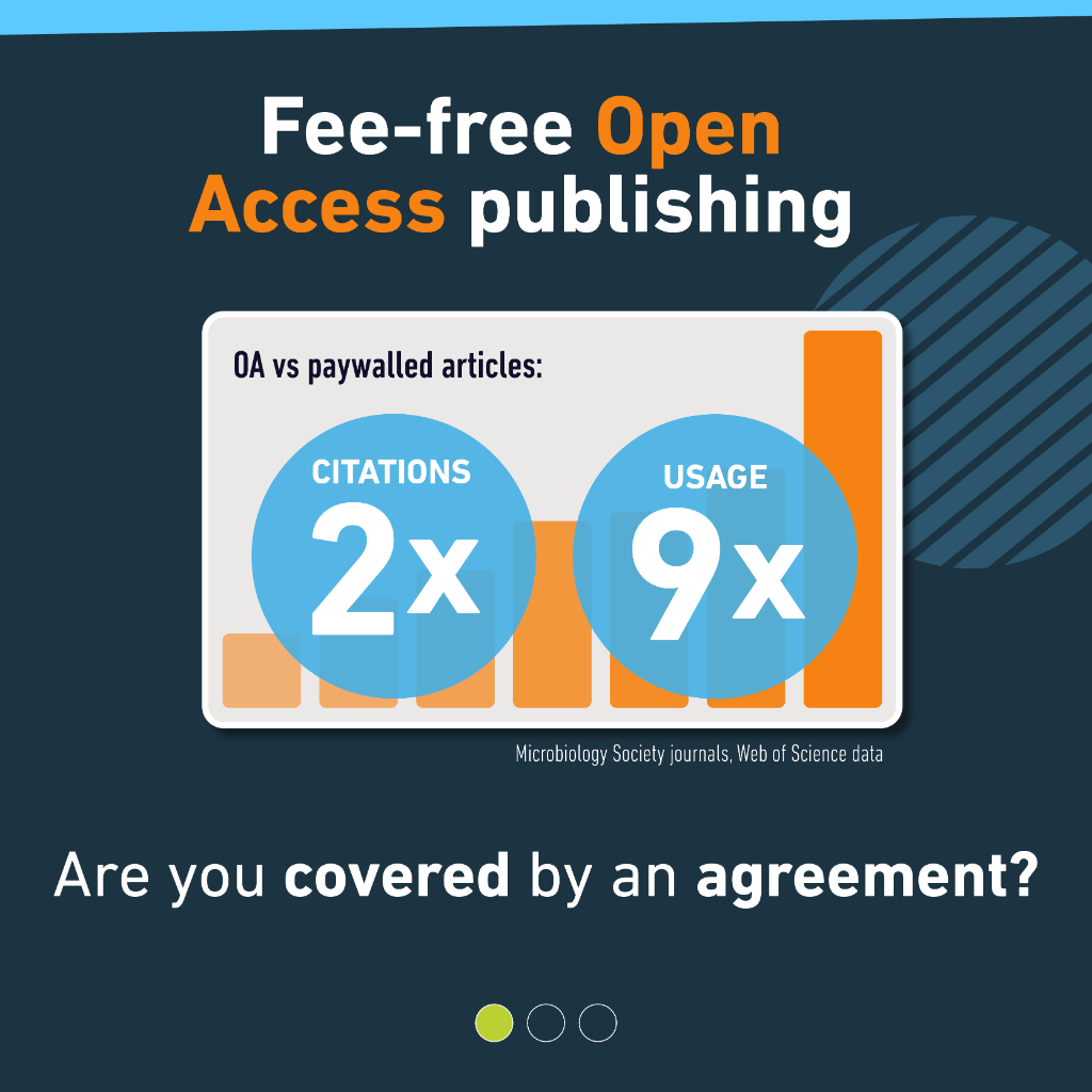 Publish Open Access fee-free
