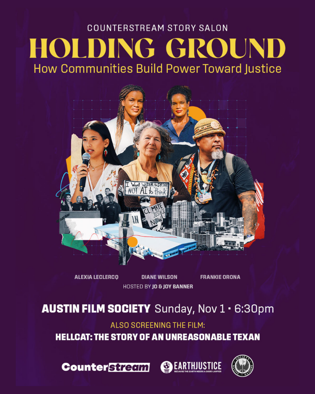 Holding Ground: Story Salon in Austin, TX