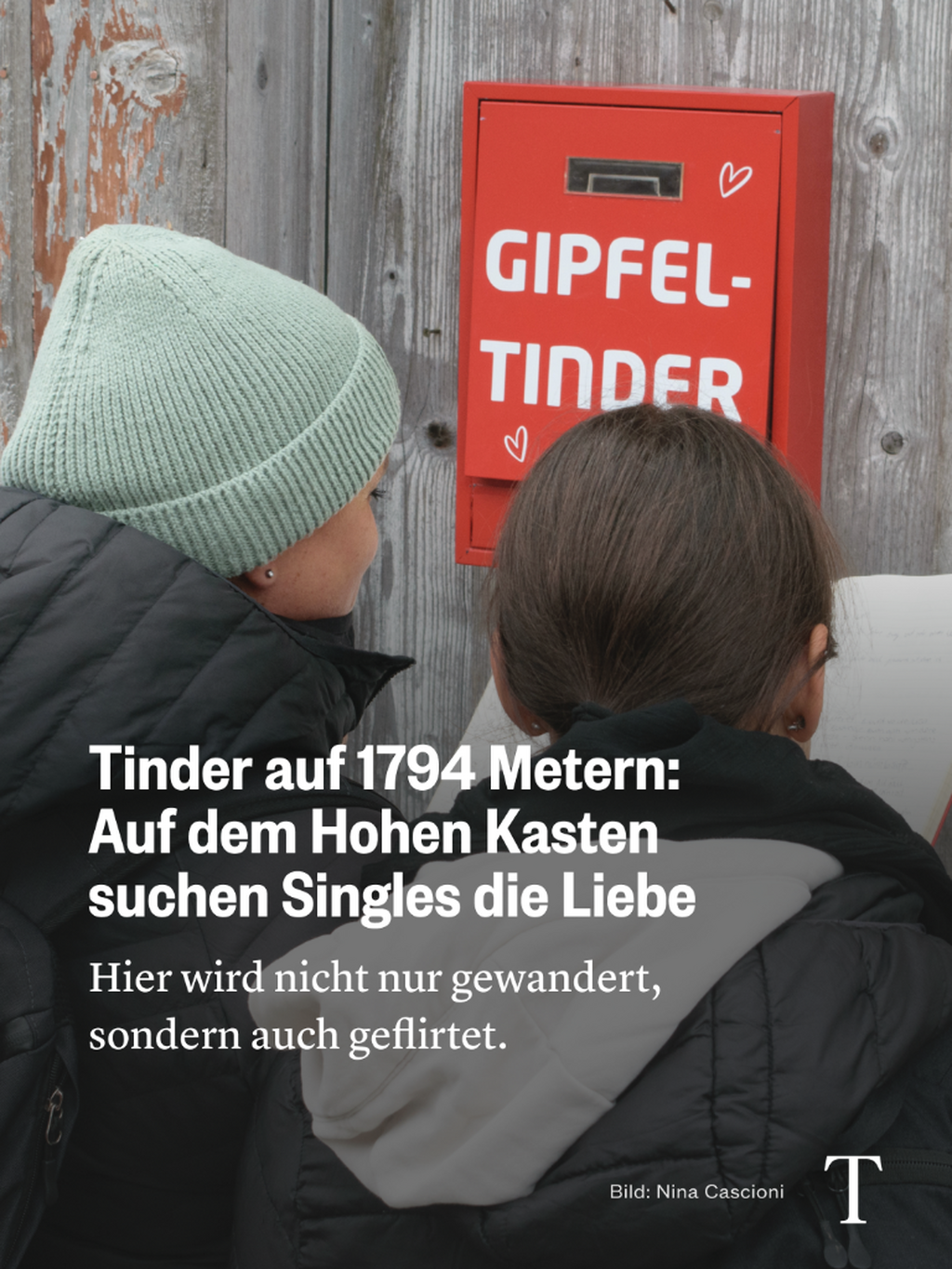 Tinder auf 1794 Metern: Auf dem Hohen Kasten suchen Singles die Liebe